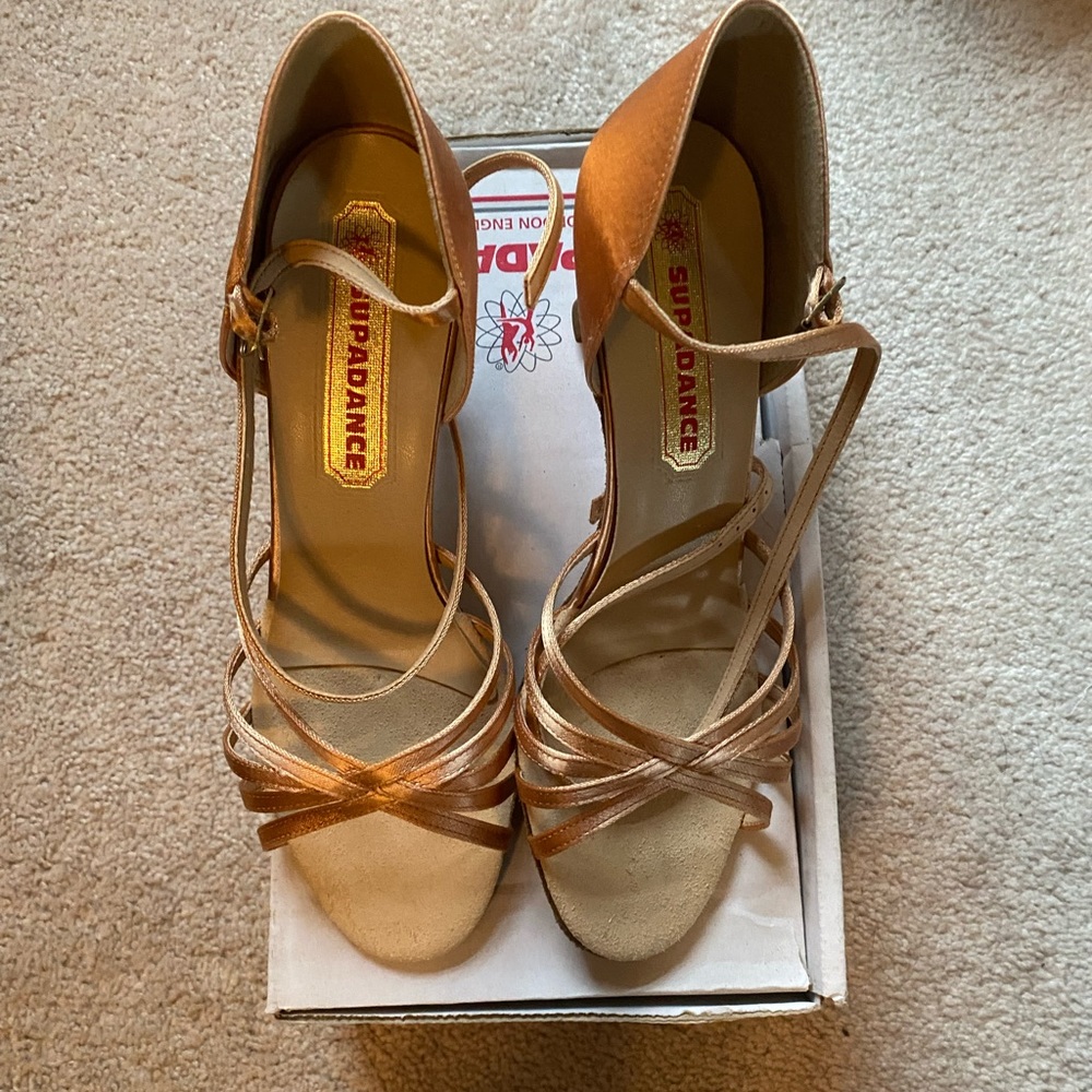 Supadance ballroom shoe fits 8.5